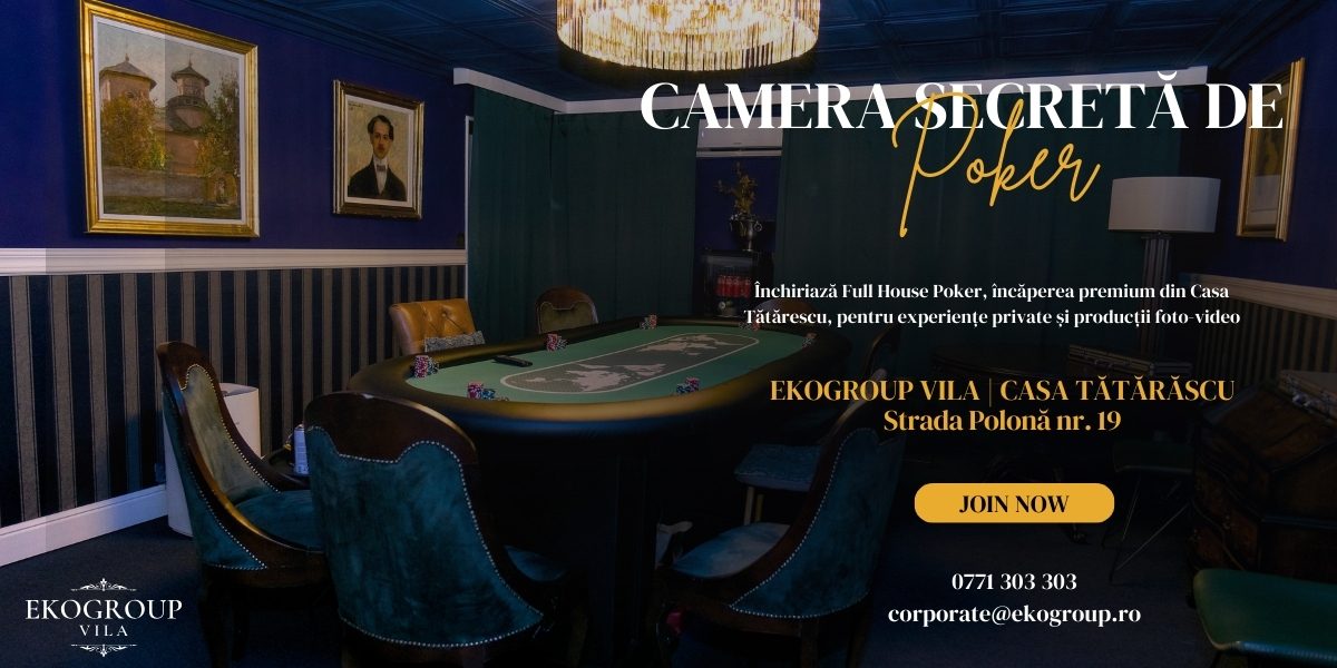 Full House Poker – O cameră de poker secretă pentru experiențe private exclusiviste